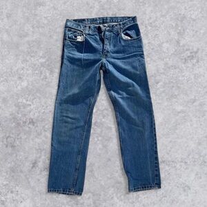 Arizona Jean Company Classic Fit Blue Jeans 33x32 Vintage Style Denim